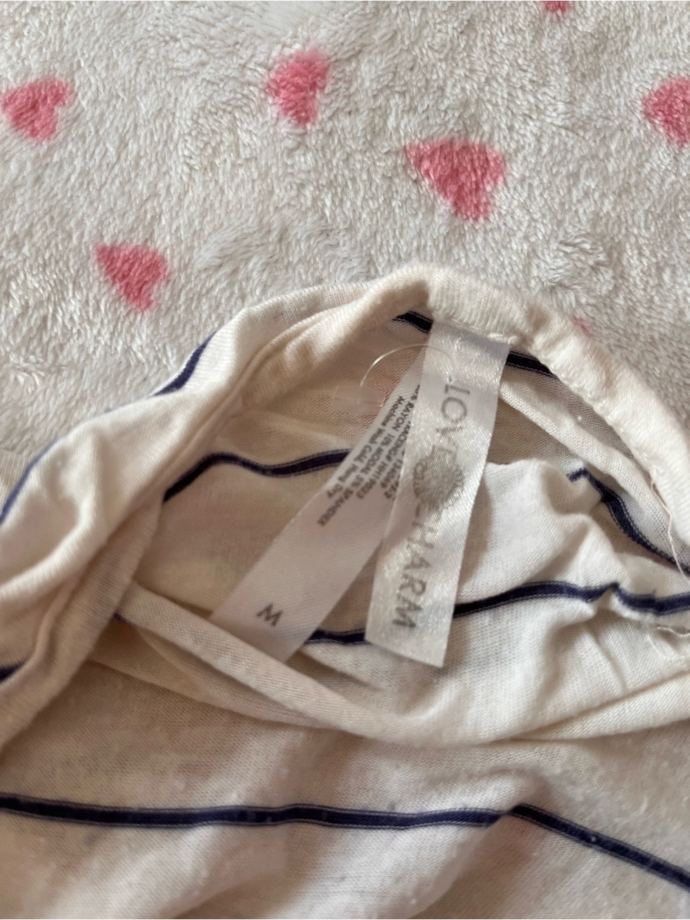 Classic White & Navy StripedTop - Picture 2 of 6